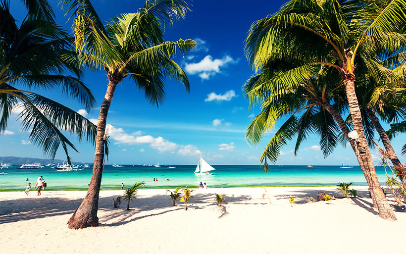 フィリピン留学でオススメのエリア セブのビーチ